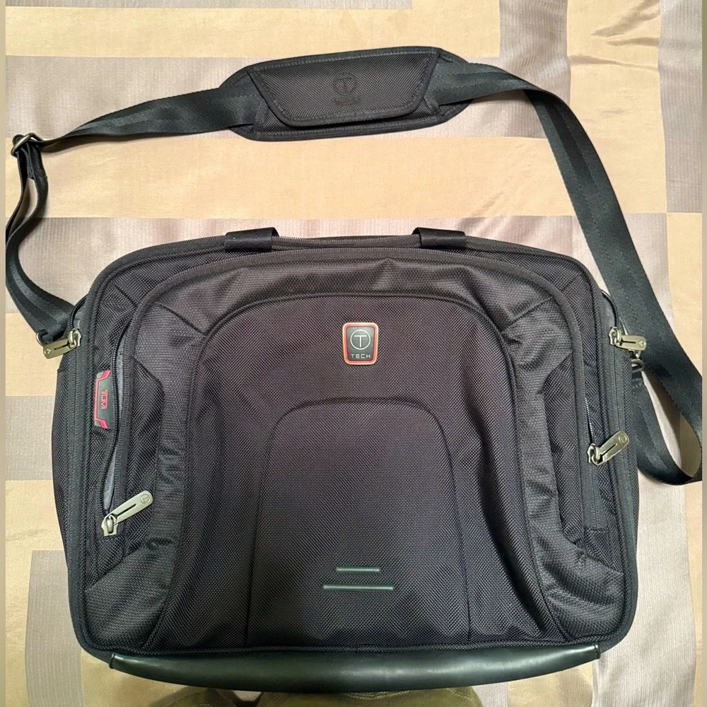 Tumi T-Tech Presidio Filbert T-Pass Organizer Laptop Case, Black